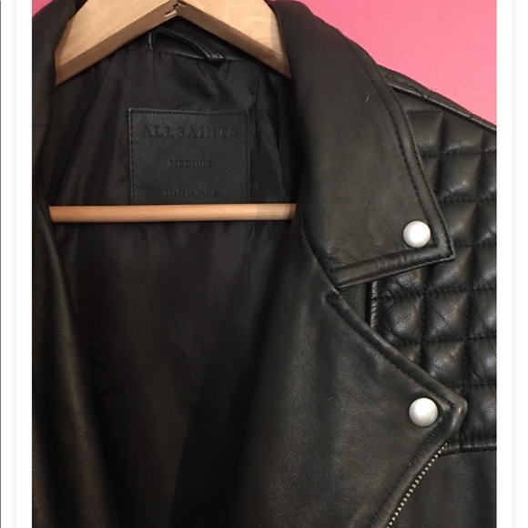 AllSaints leather jacket - Picture 2 of 3